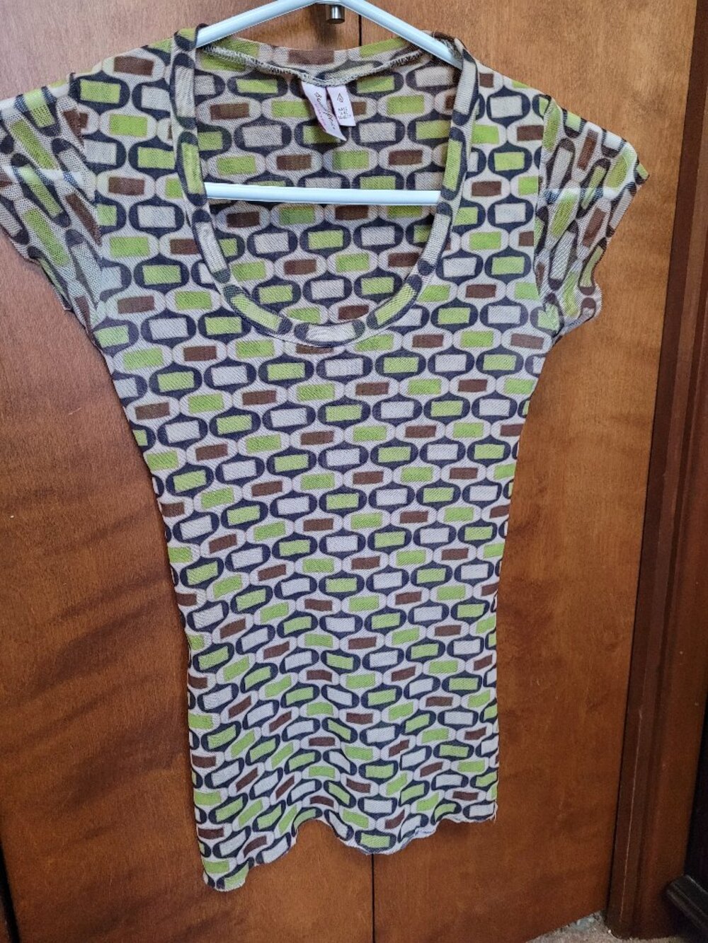 Sweet Pea by Stacy Frati mesh shirt size Small